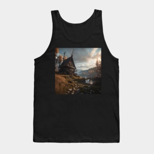 Witcher 3 inspired art Tank Top